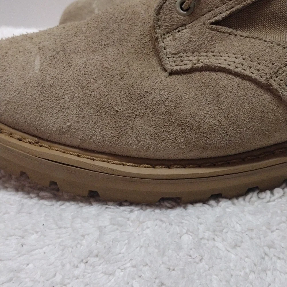 Men's Rocky Tan Military Hot Weather Army Combat Boots Size 11.5W - Picture 4 of 15